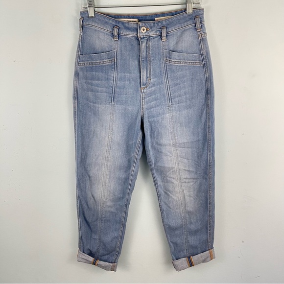 Anthropologie Pilcro Ultra High-Rise Seamed Slim Boyfriend Jeans Size 27 - Picture 16 of 16